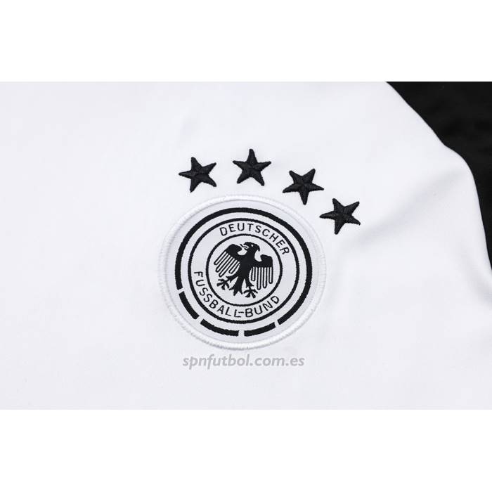 Chandal del Alemania Manga Corta 2024-2025 Blanco - Pantalon Corto